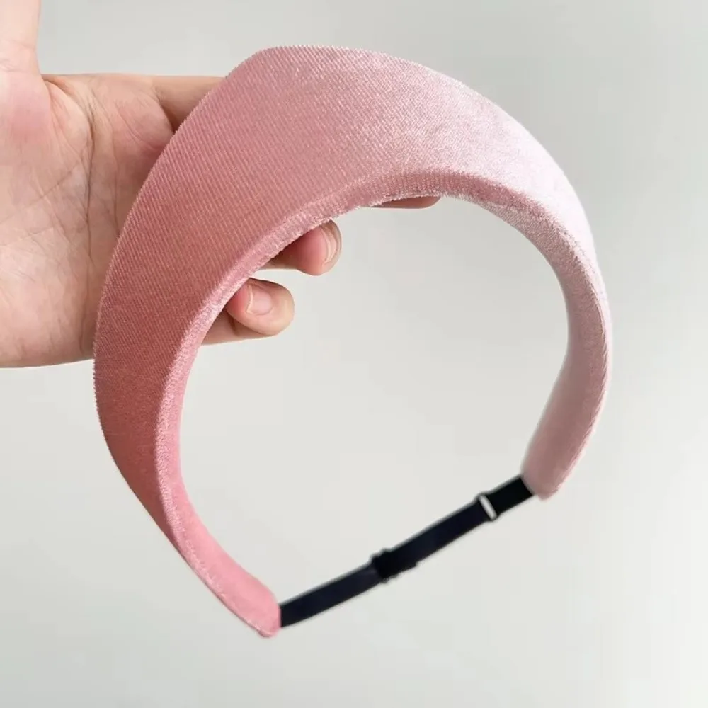 2025 Velvet Women Headband Smooth European and American Hairpin Headband Hair Hoop Lady Headwear