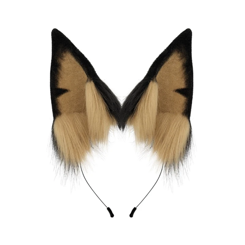 

Обруч для волос Furry Puppy, косплей, аниме, косплей, Хэллоуин, мультяшный ролевой костюм, меховой костюм, аксессуары для живого