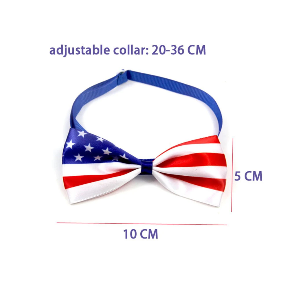 

3 Pcs Pet Neck Tie Animal Accessories Bow Adjustable Collar Cat and Dog Oversized