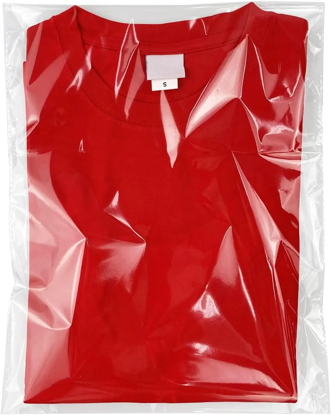 

100 Pcs 10x14" Clear Self-Sealing Cellophane Bags for Clothing Packaging