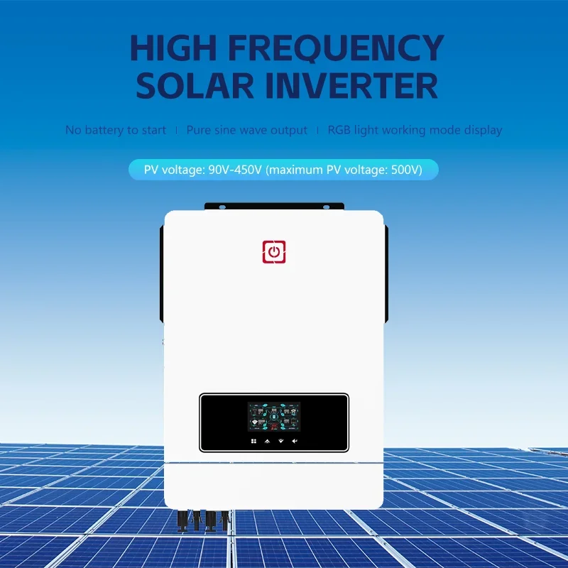 7.2kw Single Phase Solar Inverter Hybrid grid new energy PV 7200VA 7200W pure sine wave with wifi