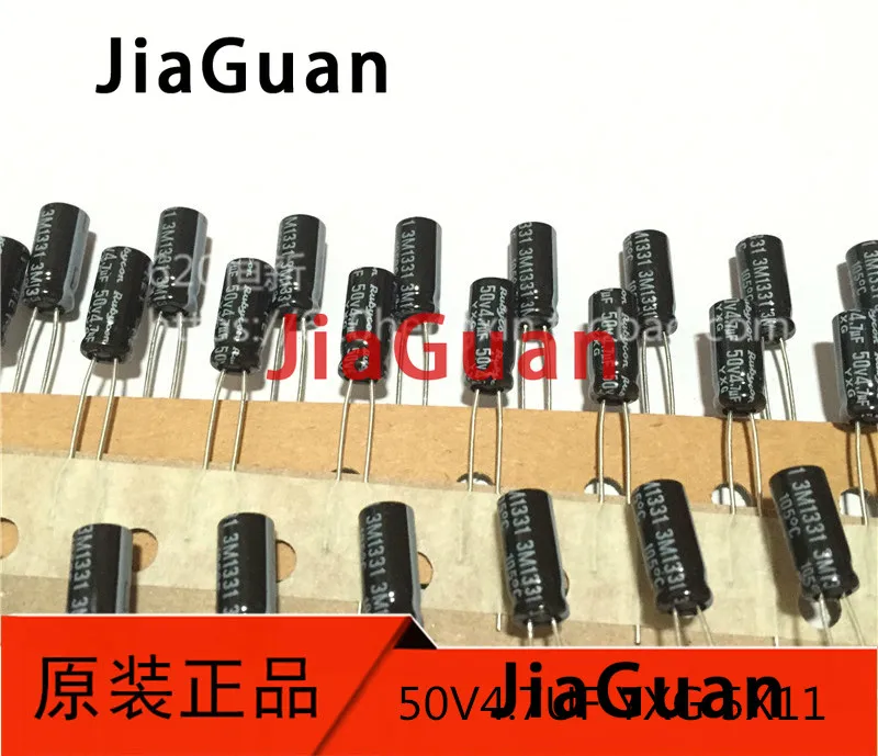 

100PCS RUBYCON yxg 4.7uf 50v 5x11MM electrolytic capacitor YXG 50V4.7UF high frequency low resistance long life 4.7uF/50V