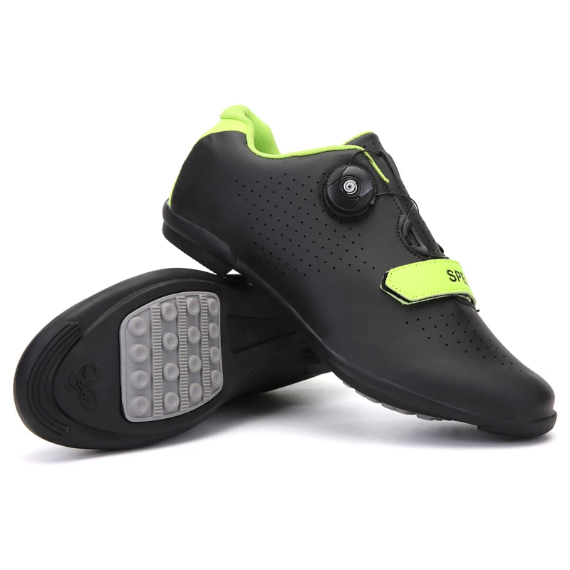 Hochwertige Fahrradschuhe Herren SPD selbstsichernde Rennrad-Sportschuhe Damen MTB Mountain rutschfeste Fahrradschuhe 36-47