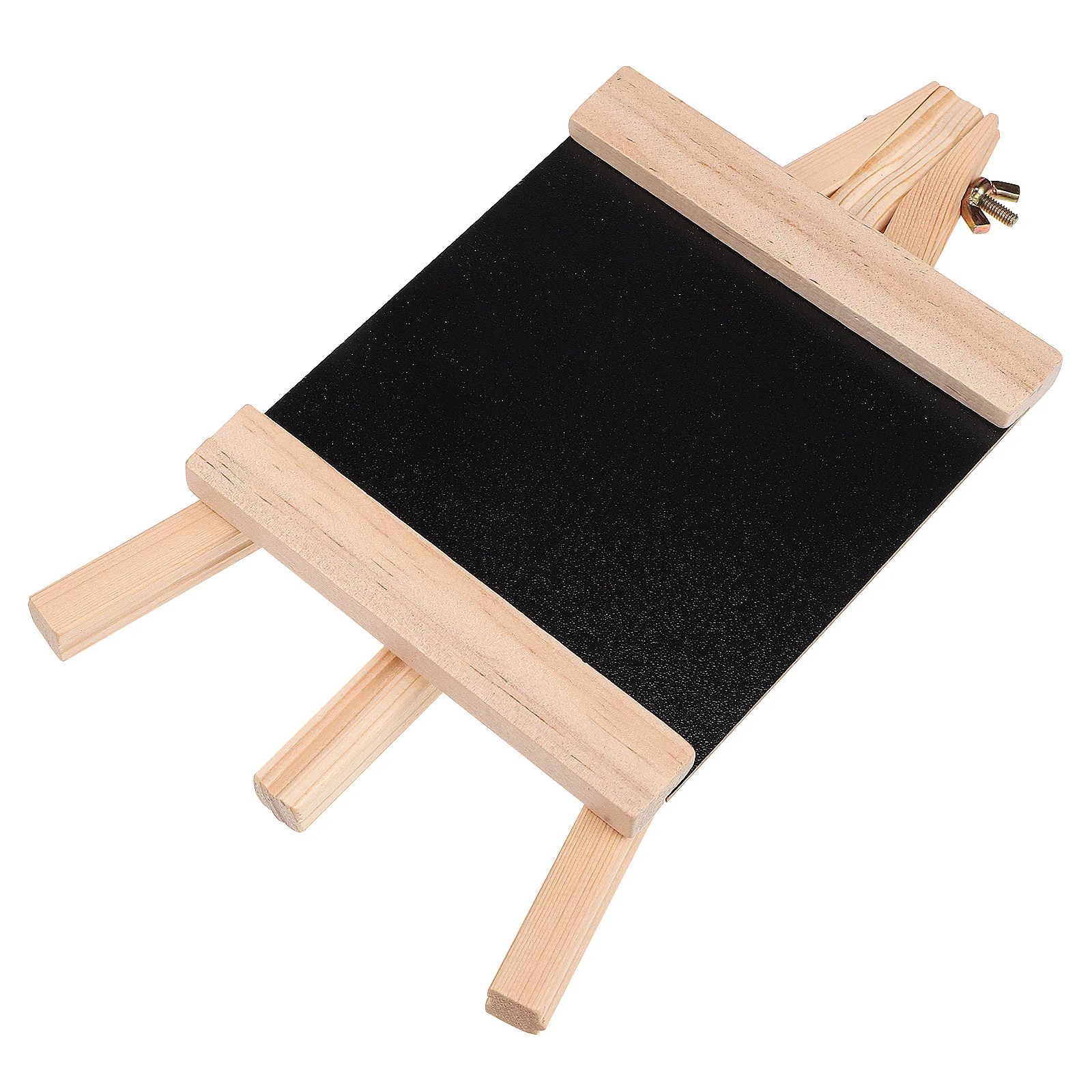 1pcs Wooden Chalkboard Sign Small Blackboard With Stand Tabletop Mini For Restaurant Menu Board Dessert Display Chalk Signs