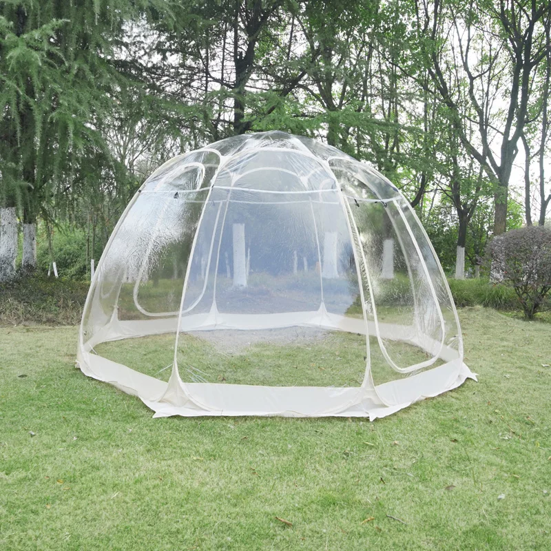 Supergroup Luxury Waterproof Inflatable Star Sky Tent, 10+ Person Camping Tent With Two Bedrooms Living Room For Stargazing