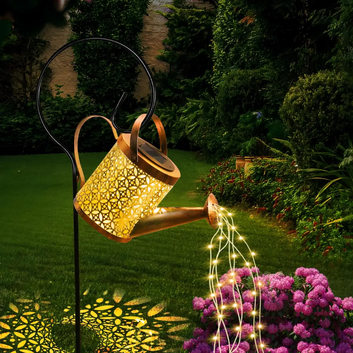 

Solar Watering Can Light Outdoor LED Solar String Lights Waterproof for Garden Patio Yard Pathway Lantern Plant Decoration