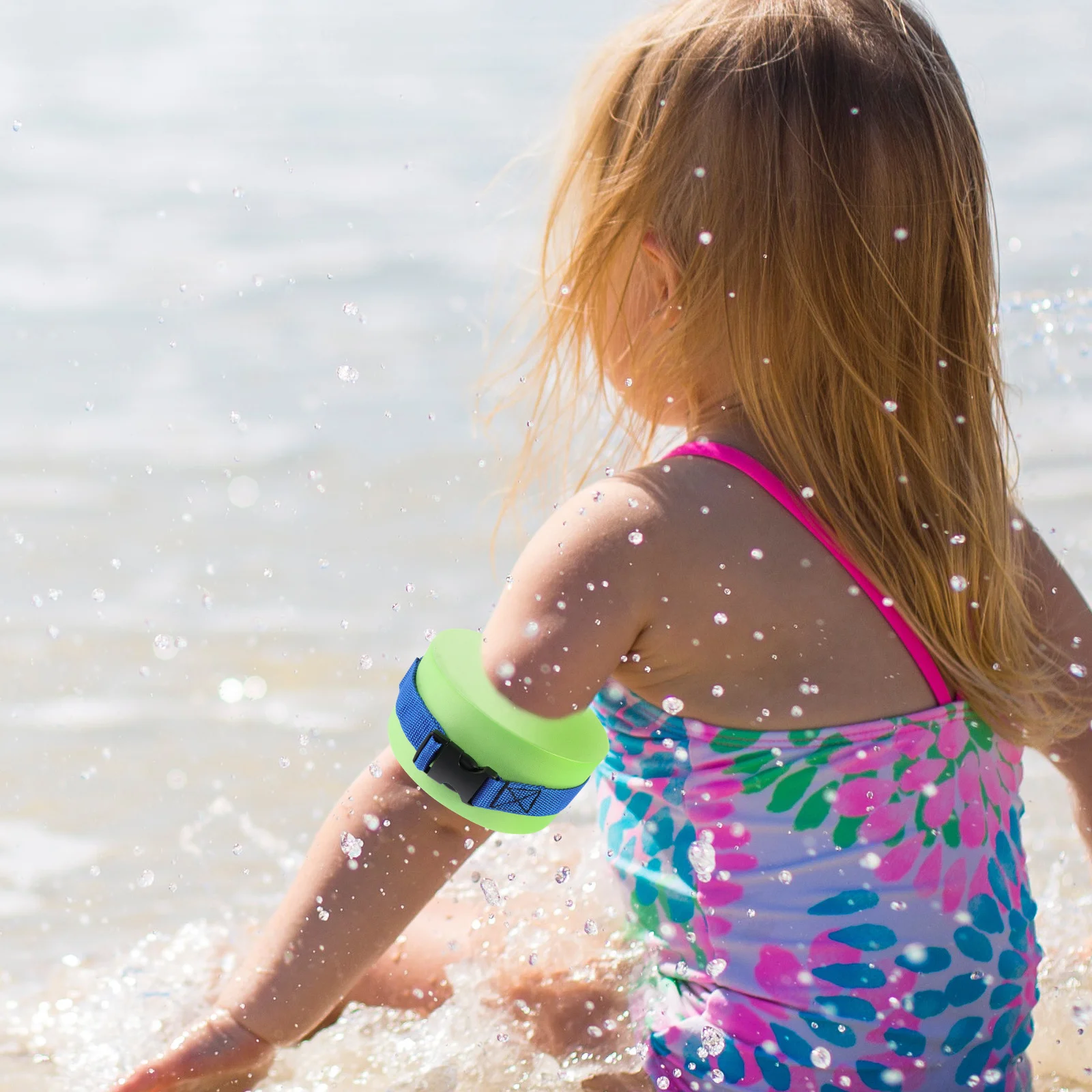 

1pc Swimming Arm Bands For Adults Eva Floaties Water Wings Safe Swimming Practice Adult Arm Floating Sleeves Pool Swim