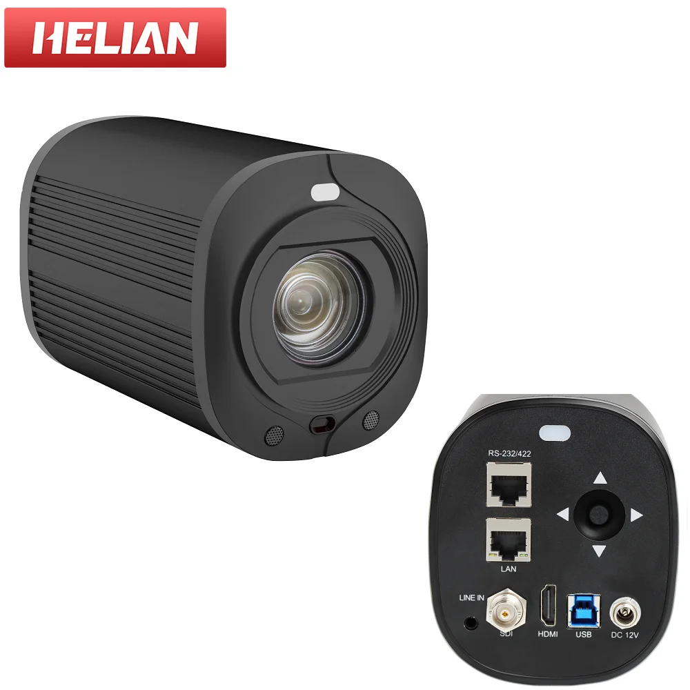 

1080p/4k Ultra HD NDI Broadcast BOX Camera with SDI HDMI USB IP Conference camera 10 20x zoom Webcam for Church Sports Events