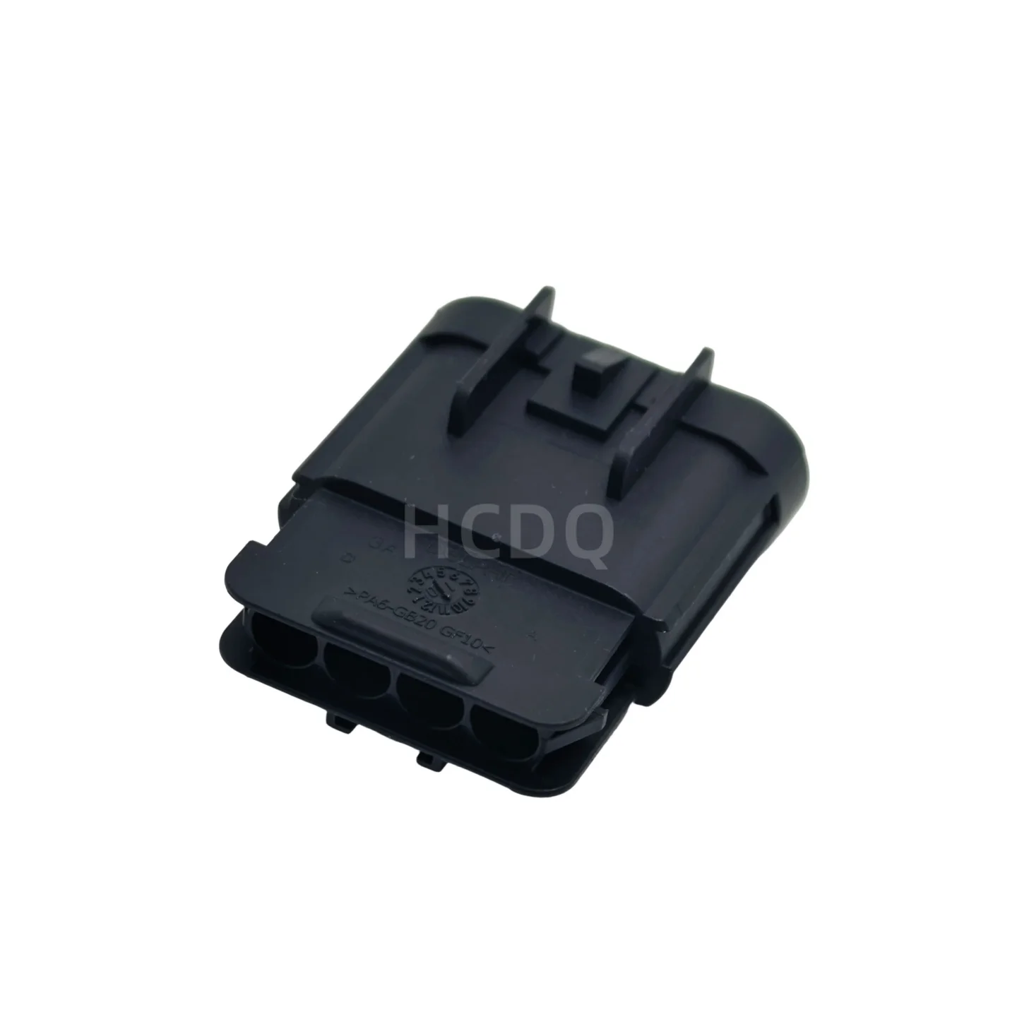 15326633 Black Nylon Attachment Clip 6.35mm Panel Mount for Automotive Wiring Harness