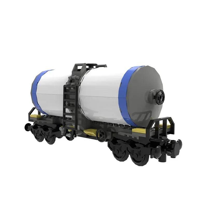 Tanker Wagon importer décennie ks Compatible D B Tous les types de train Vapeur Lomatéritive Briques Modèle MOC-23263 DIY Enfants Puzzle Jouets Cadeau