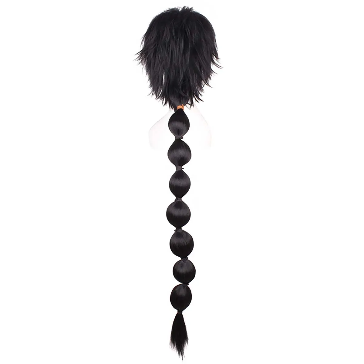 Anime Magi Judal Judaru Cosplay Black Long Synthetic Hair Wig