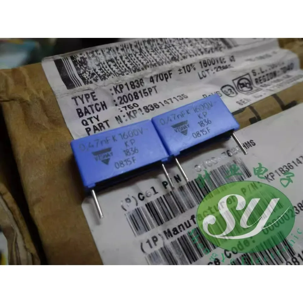 

10PCS MKP1836 0.00047uf/1600V 0.47nf 470pf n47 471 brand new 15mm film capacitor