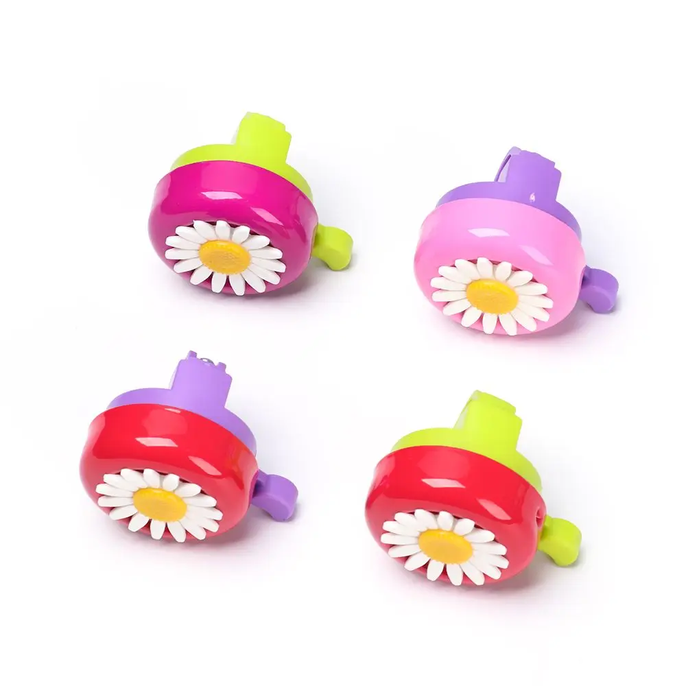 1PC Hot sale Multi-color Daisy Flower Cycling Bicycle Handlebar Horn Sound Alarm Outdoor Protective Safety Bike Bell