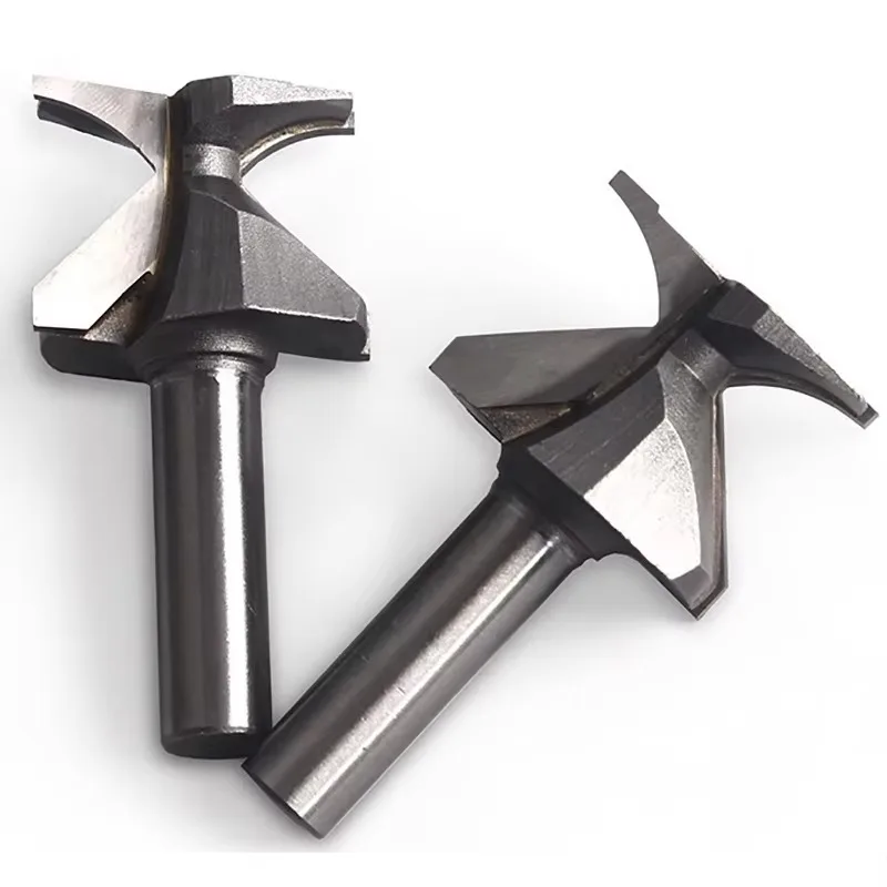 Arc Bending Integrated Forming Cutter Head for Wood Door Wall Cabinet Grooving No Fill Chamfer Woodworking Milling Tool R10 R30