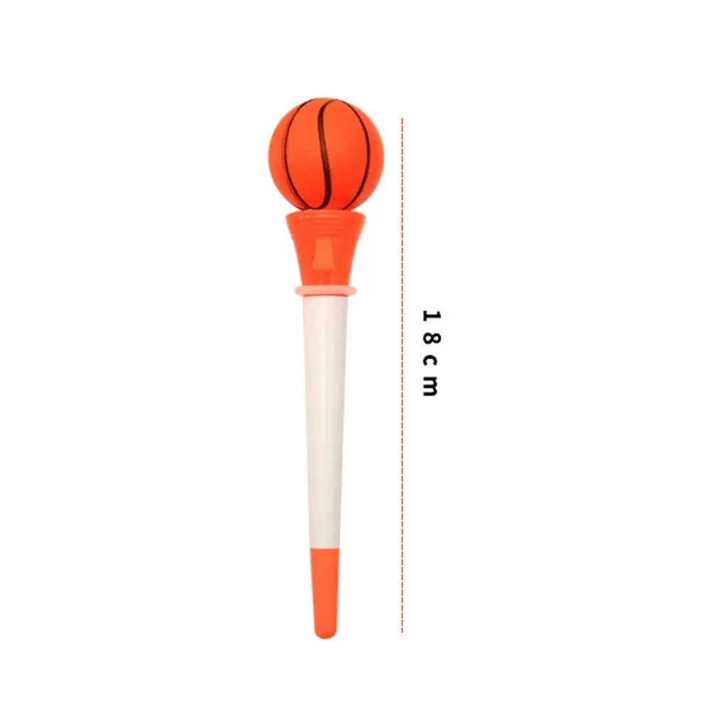 Gifts Rocket 0.5mm Baseball Basketball Boxing Glove Bounce Decompression Pen Gaming Ballpoint Pens Signing Pens Funny Gel Pens