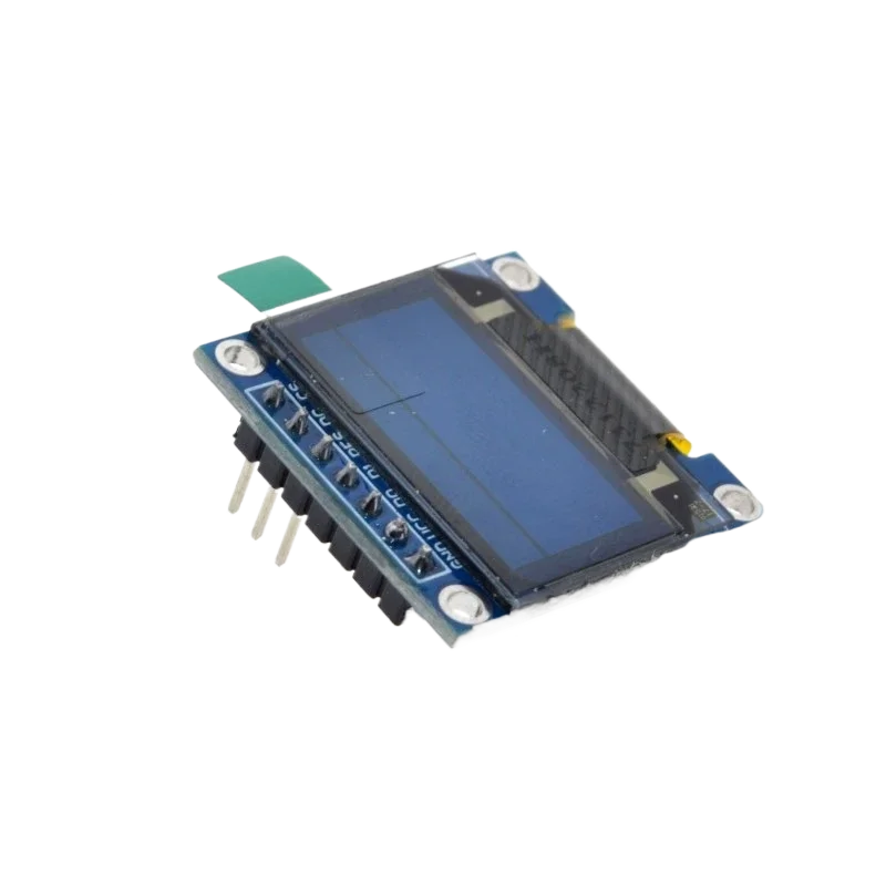 Módulo de exibição SPI OLED para Arduino, cor branca, 128x64 OLED, 7Pin Driver Chip, SSD1306, 0,96"