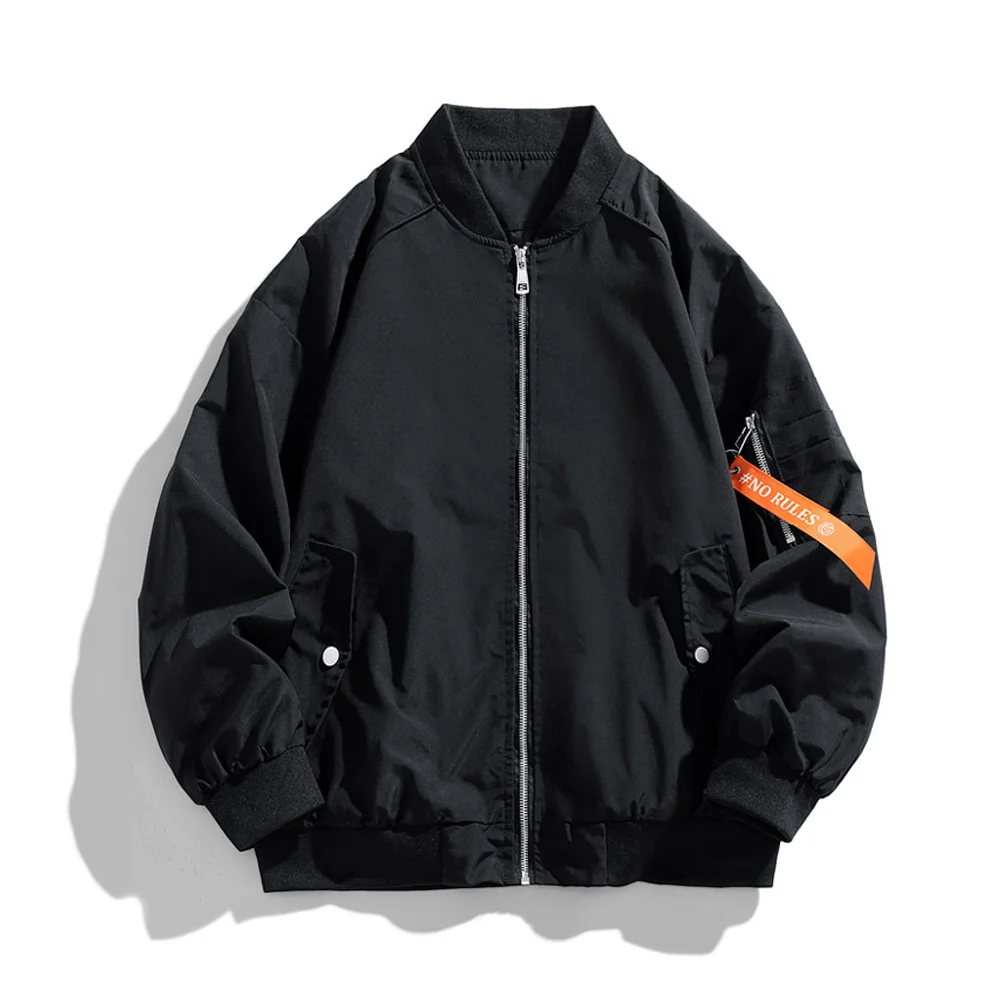 Windbreaker Men Zip - Erkek MA-1 Bombacı Ceketi Askeri Uçuş