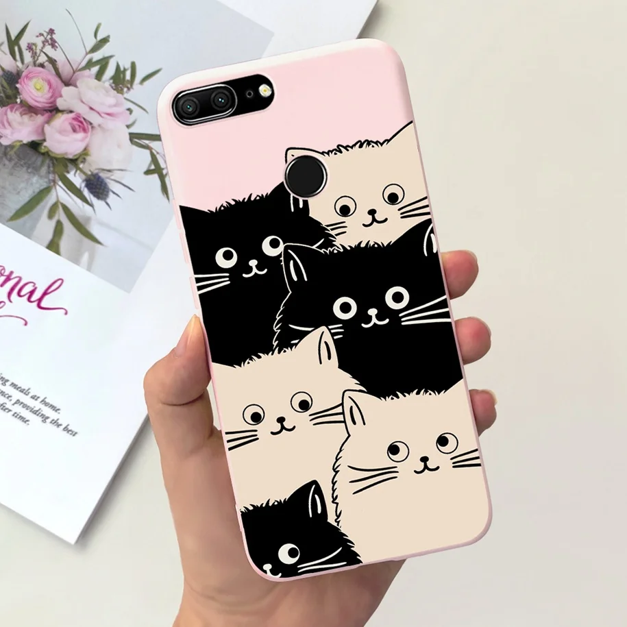 For Honor 9 Lite Case Popular Flower Slim Soft Silicone Coque Phone Cover For Honor 9 Lite LLD-AL10 LLD-L31 Fundas Honor9 Bumper