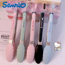 Sanrio Hello Kitty Stainless Steel Food Clip BBQ Steak Grill Clip 9 Inch Bread Clips Cartoon Kitchen Tool Barbecue Cooking Tongs