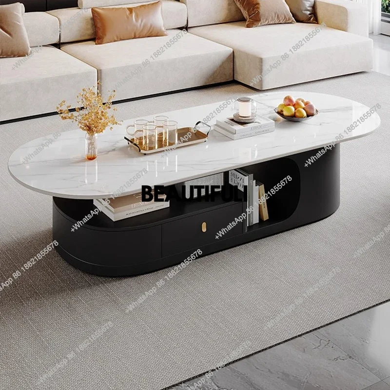 

Drawers Storage Coffee Table Decoration Luxury Bedroom Living Room Designer Side Table Moving Meubles Lounge Suite Furniture