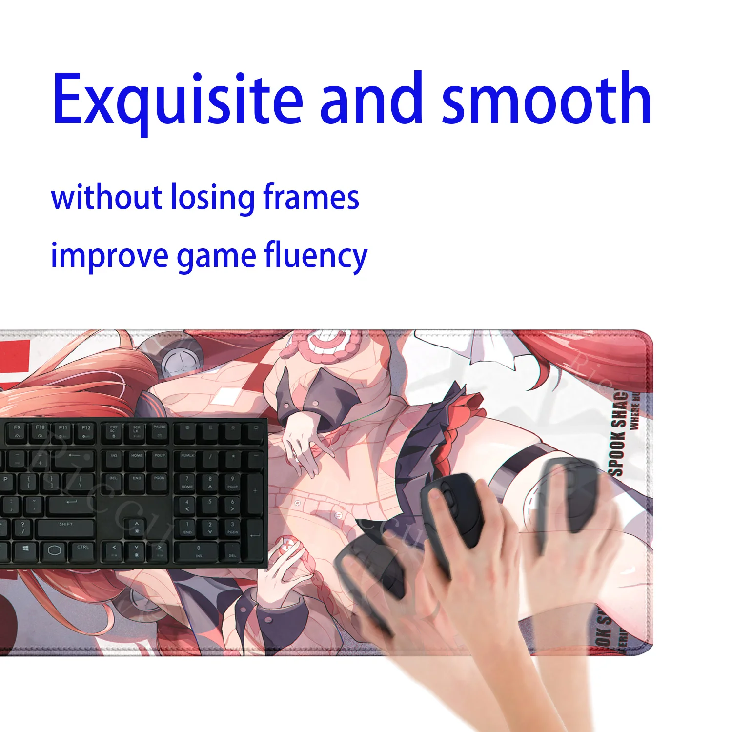 PC peripherals Ukinami Yuzuha Mouse Pad ZZZ Hentai Zenless Zone Zero Table Mat Gaming XXL Anime Mouse pad Keyboard Desktop Mat