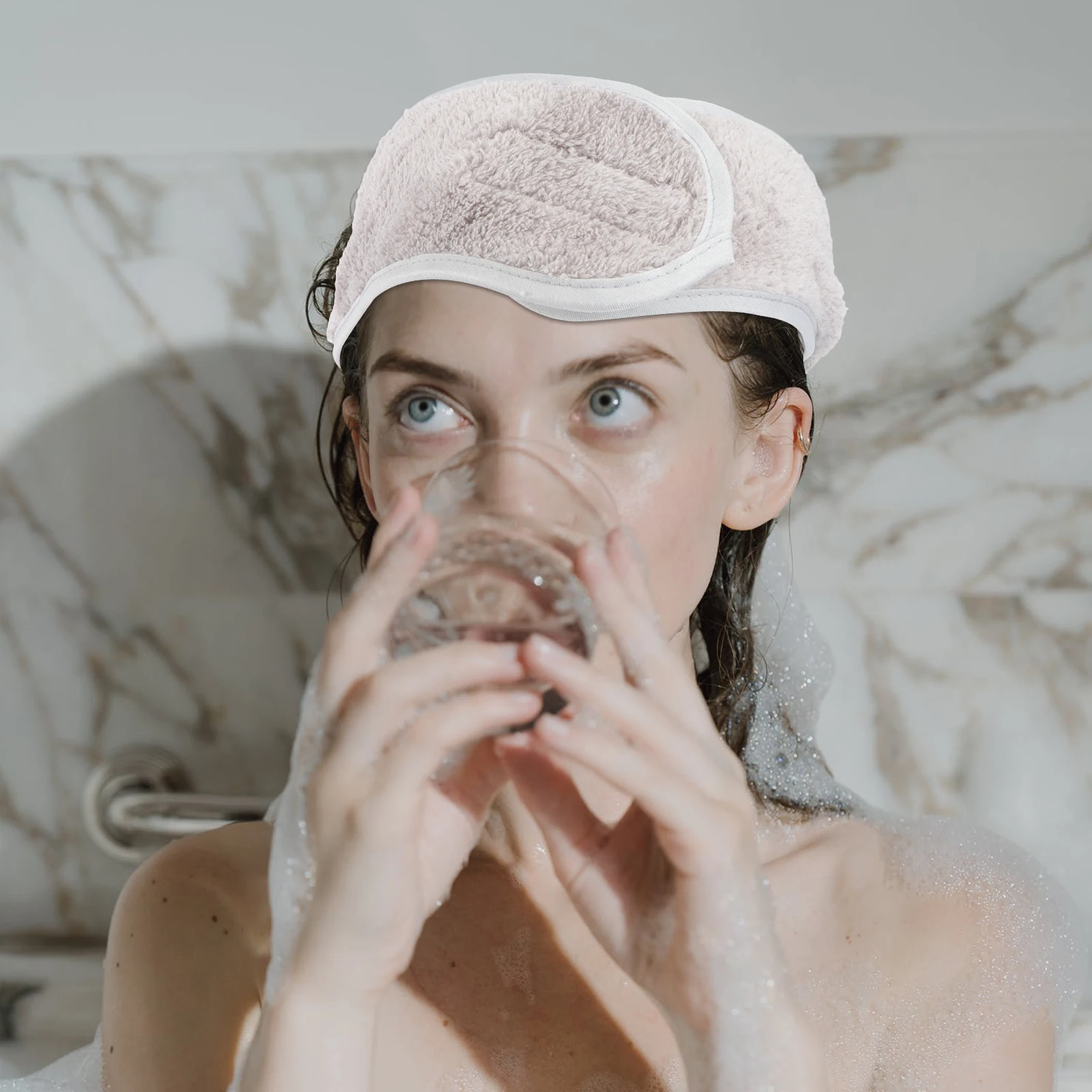 

1Pcs Colorful Make Up Headband Stretchable Spa Facial Headband for Women Skin-Friendly Washable Hair Wrap for Shower Face