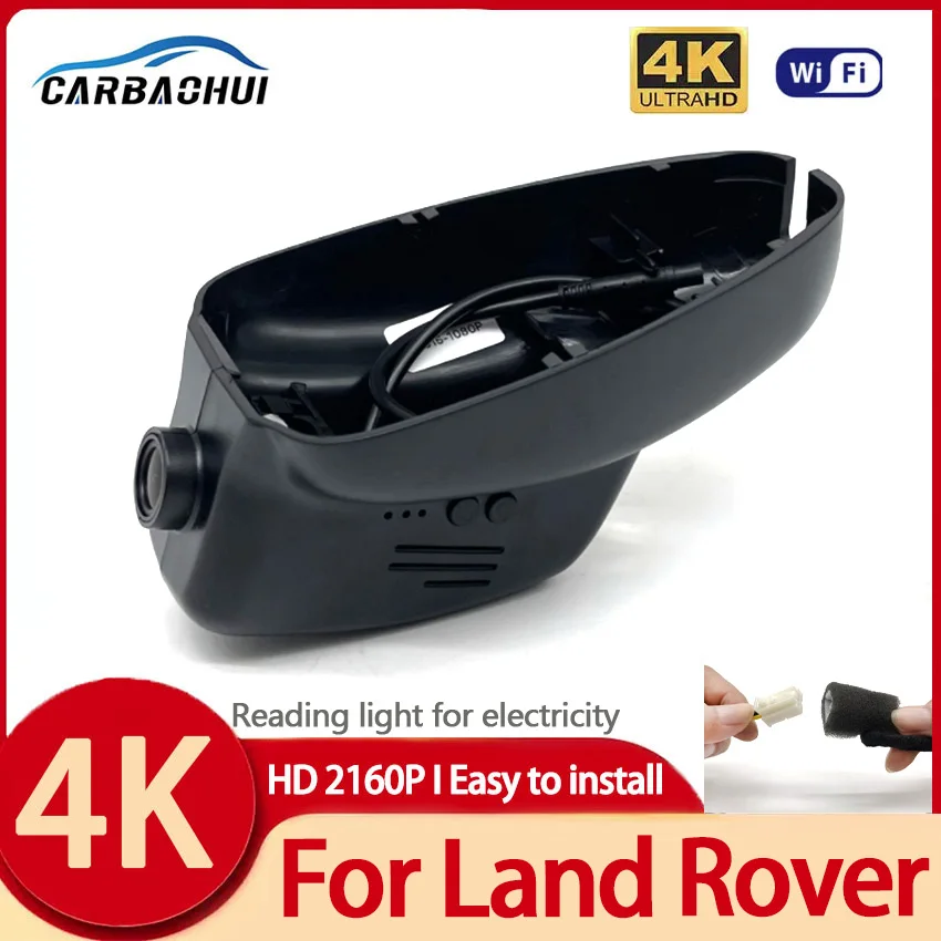 

For Range Rover Freelander 2 Discovery 4 For Jaguar XF/X-JL For Zotye T600 2011-2015 Dash Cam 4K UHD Car DVR Video Recorder