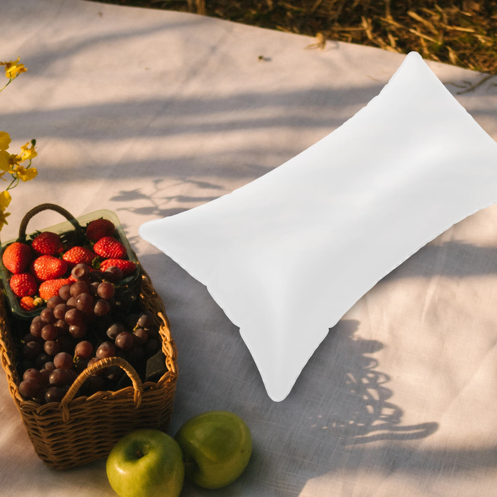 

Inflatable Pillow For Camping Travel Lightweight Outdoor Cushion Support Pillow Inserts Transparent Portable Sofa Cushion Water