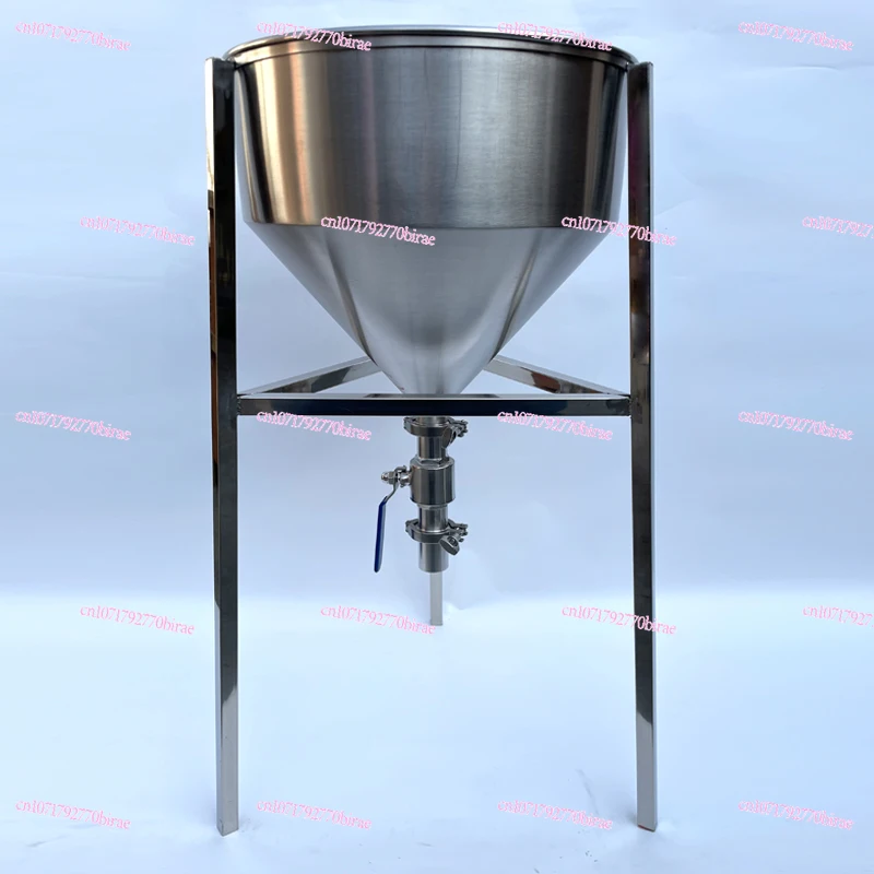 

Extra Large Diameter Funnel with Control Switch Ball Valve Liquid Powder Filling Blood Plus Hopper Shelf Chili Sauce