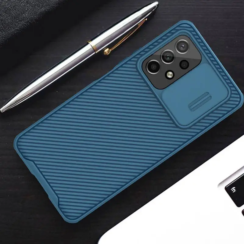 삼성 갤럭시 A53 5G 휴대 전화 보호 케이스 커버, 안티 엿보는 안티 스크래치 보호 프레임, 후면 렌즈 커버