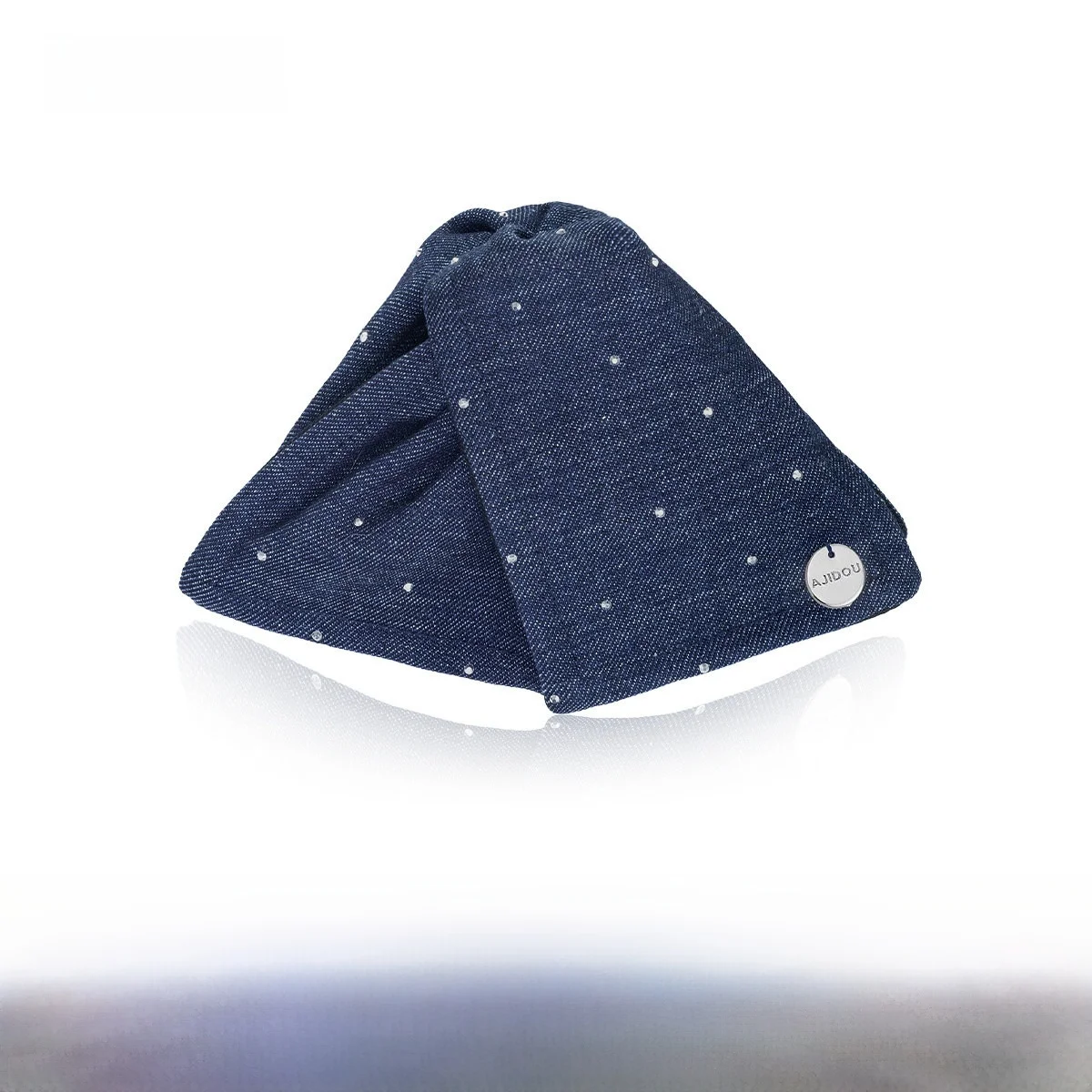 ajidou-三角形ヘアクロー-レディーススタイル-ハイスカルトップ-ラージシャーククランプ-おしゃれなヘアアクセサリー-韓国風生地