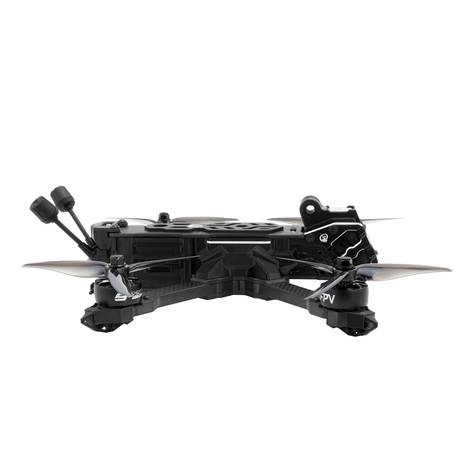 SEQURE SQFPV Heison 5X V2 quadrirotor 6S/8S Freestyle Cine FPV Drone 5 pouces avec HD DJI O4 Air Unit Pro caméra/analogique VTX