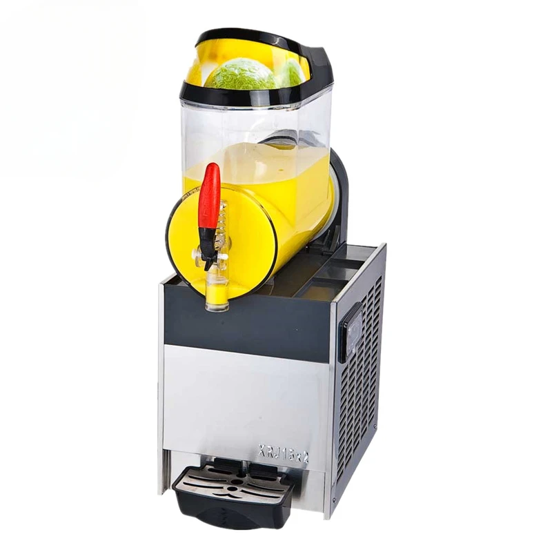 

Suitable for snow melting, stainless steel slush machine, milk tea shop, double cylinder juice smoothie machine