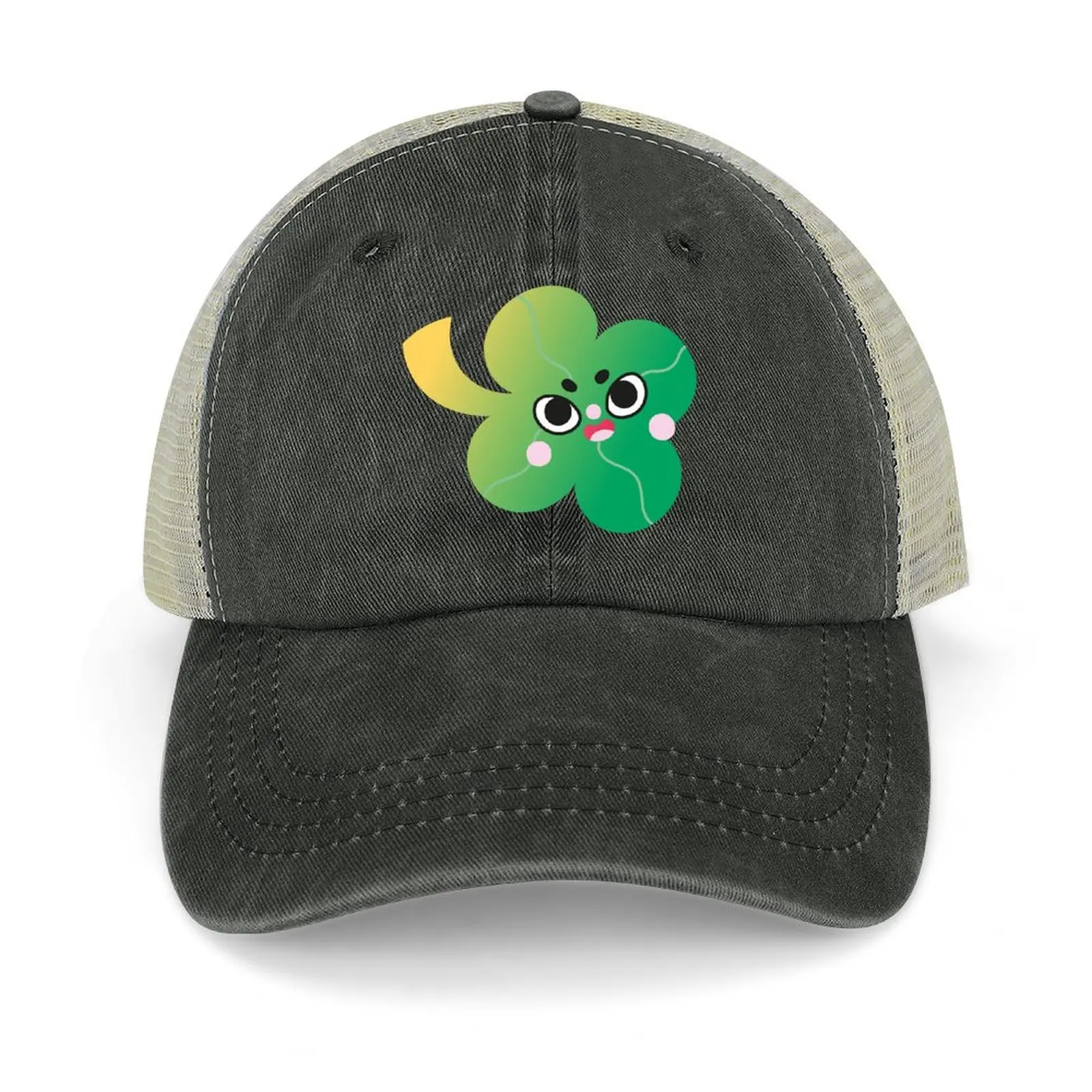 

Cute Lucky Clover Baseball Cap summer hat derby hat Sun Cap Mens Women's