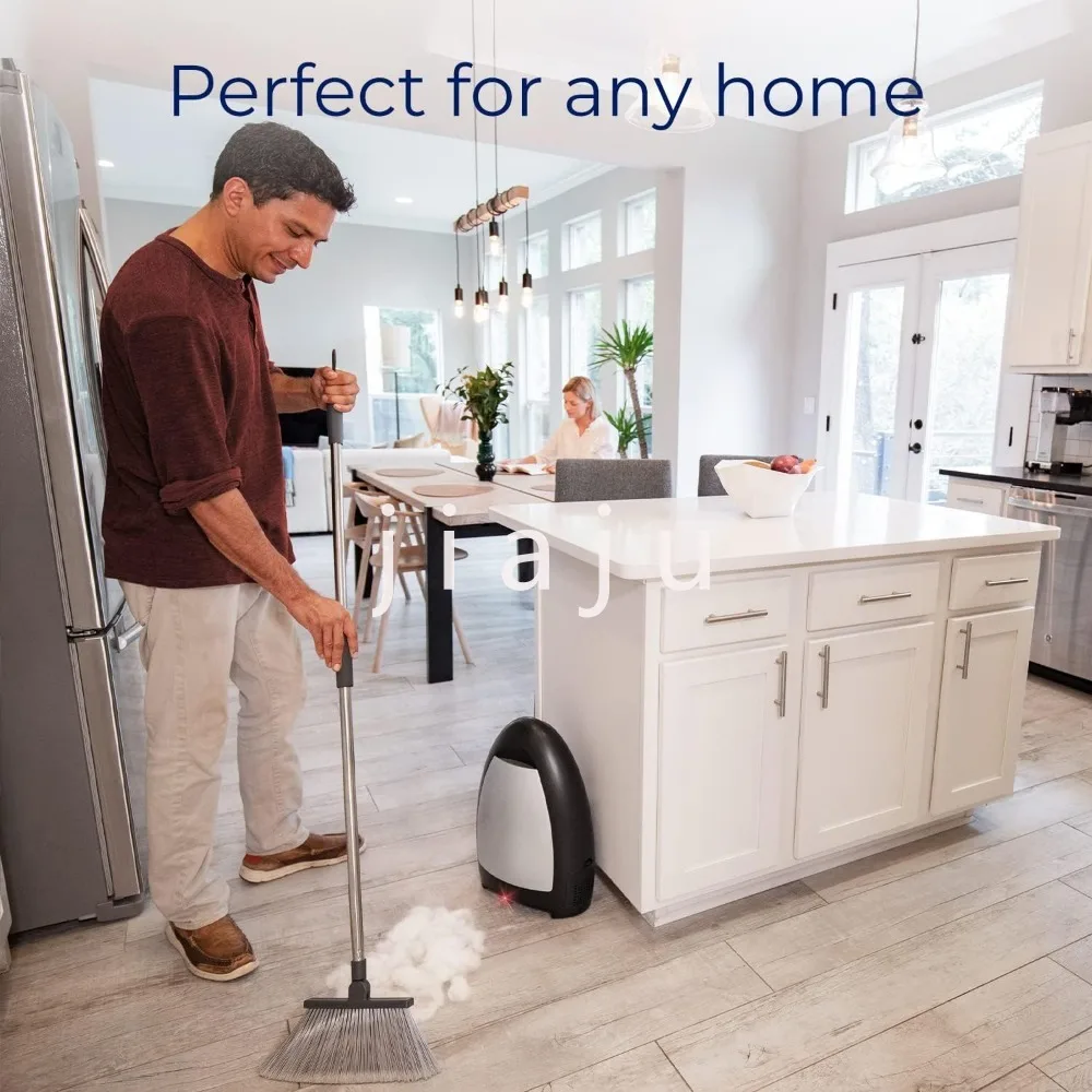 Home Touchless Vacuum Automatic Dustpan - Great for Sweeping Pet Hair Food Dirt Kitchen - Fast & Powerful, Corded Canister