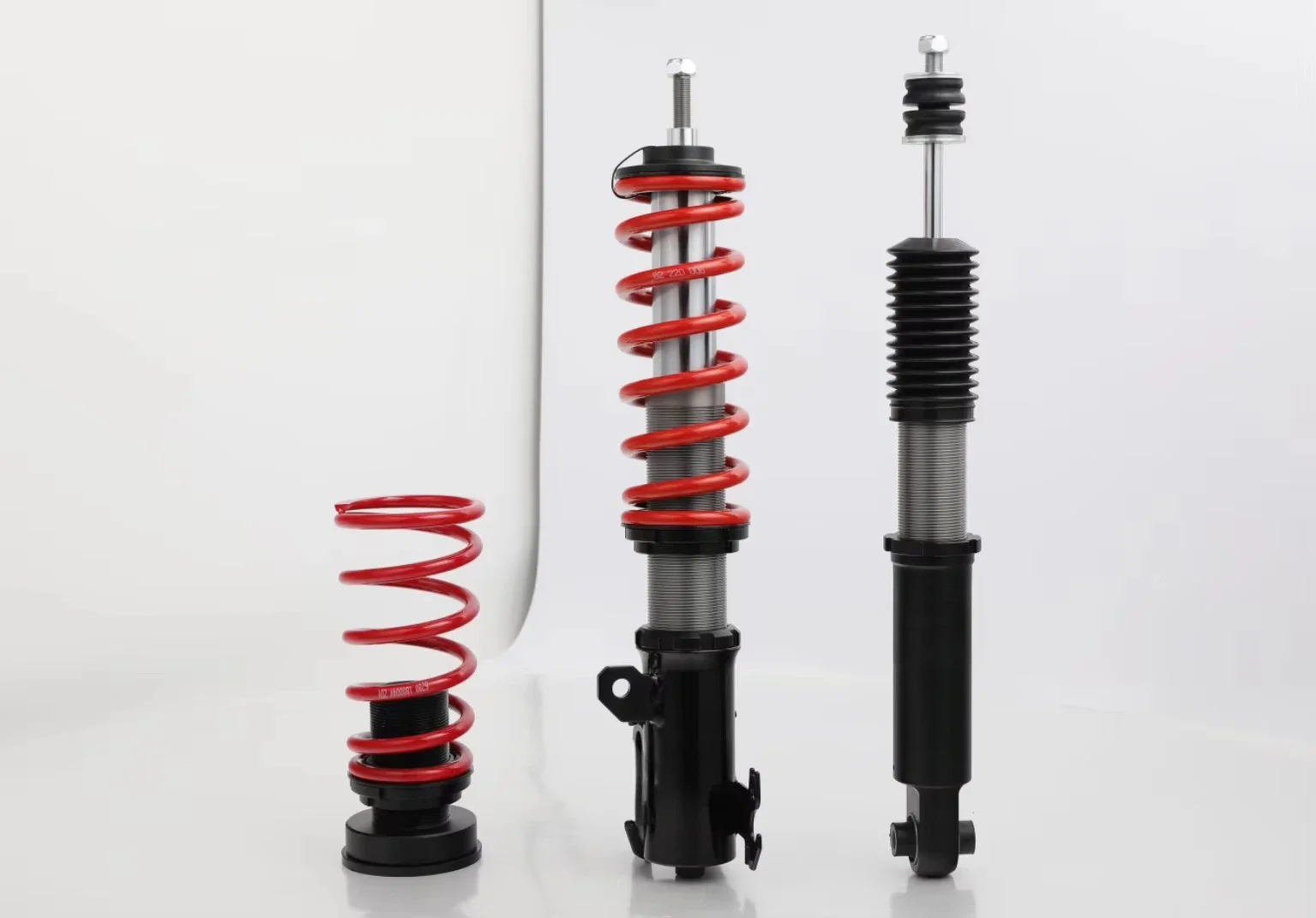 Coilover Monotube Inverted Racing Shock Absorbers-High Damping Force Car Suspension for Tyota Yaris/Yaris L XP130/XP150 11-19