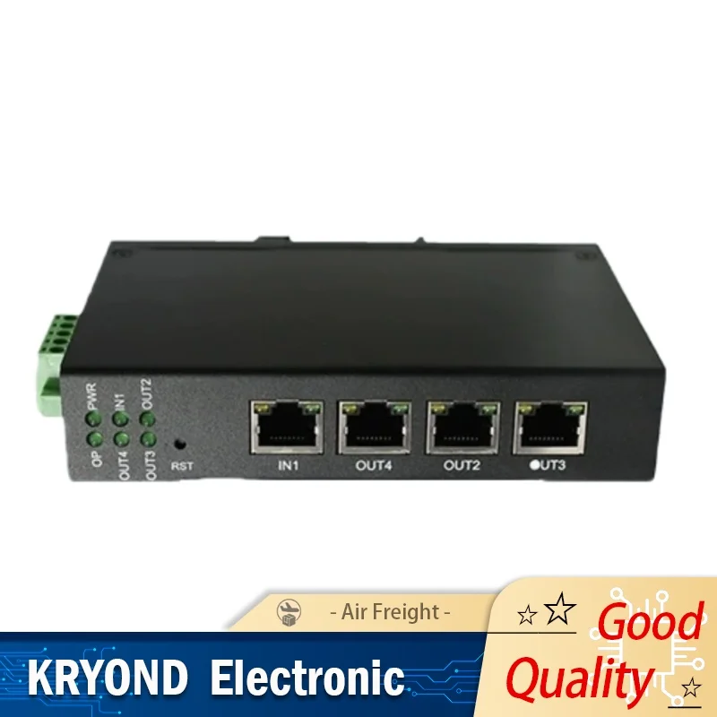 18-36 V RJ45 EtherCAT Splitter EtherCAT Switch Can Cascade PLC Master Station