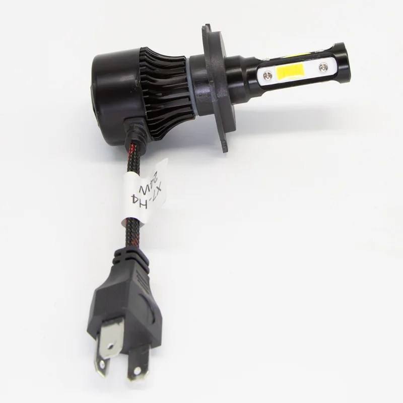 

COB LED Car Headlight X7 Four-Sided Light H4 Hi-Lo Beam Super Bright Auto Front Lamp Led Lights Car Accessories