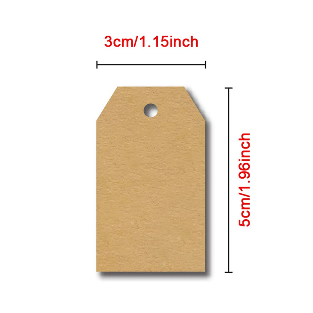 

Kraft Paper Label Stickers Self Adhesive Blank Labels for Office School H written Tags Classification Marking Storage