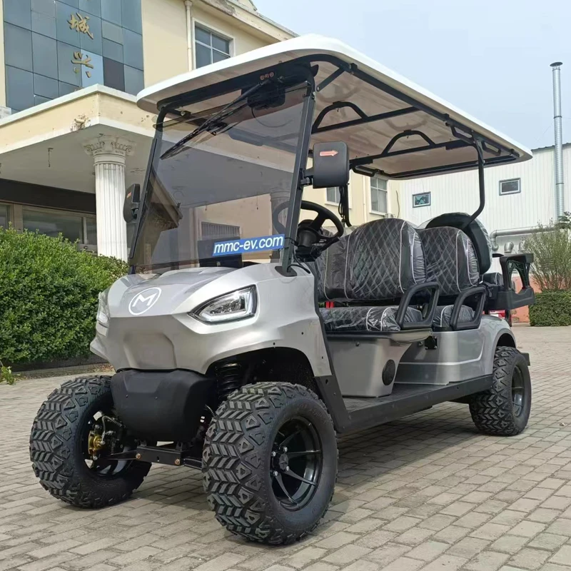 Wholesale Aluminum Alloy Frame 4x4 Electric 60V/72V Lithium Utility Vehicles Electric Club Car5000W/7000W Classic Car Golf Cart