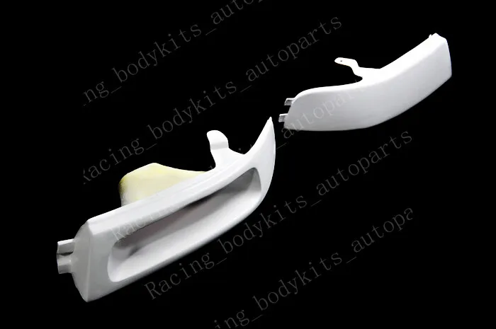 

For Mitsubishi Evolution EVO 5 6 Front Headlight Cover 2pcs FRP Unpainted
