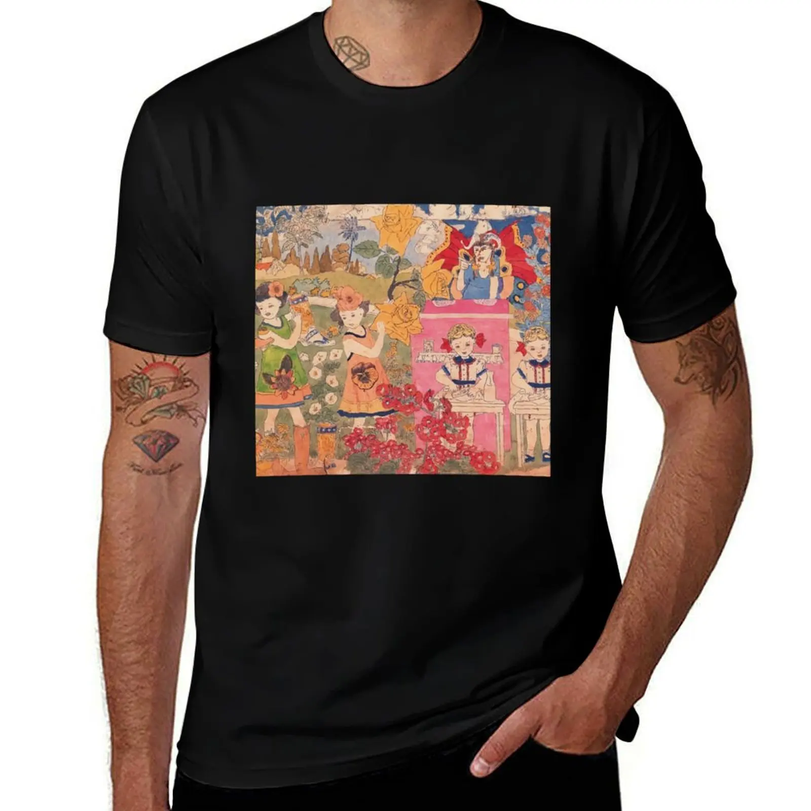 

Henry Darger art T-Shirt sublime plus size clothes football t shirt oversized t shirts for men