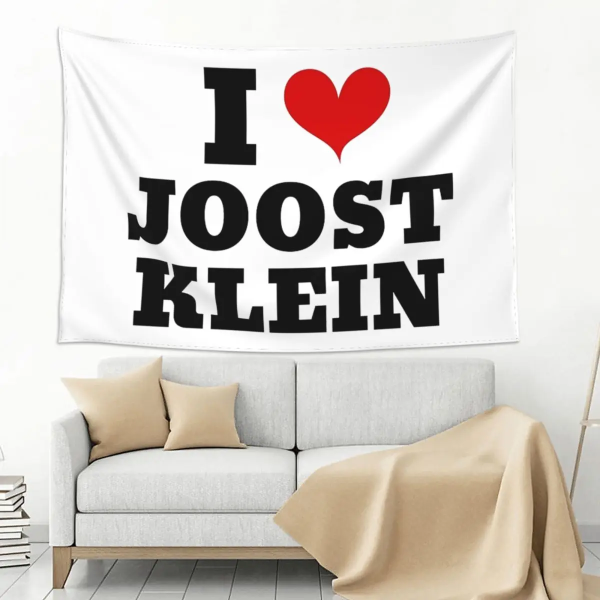 I Love Joost Klein Tapestry Wall Hanging Hippie Polyester Wall Tapestry Joost Europapa Tapestries For Fan Decoration Room Decor