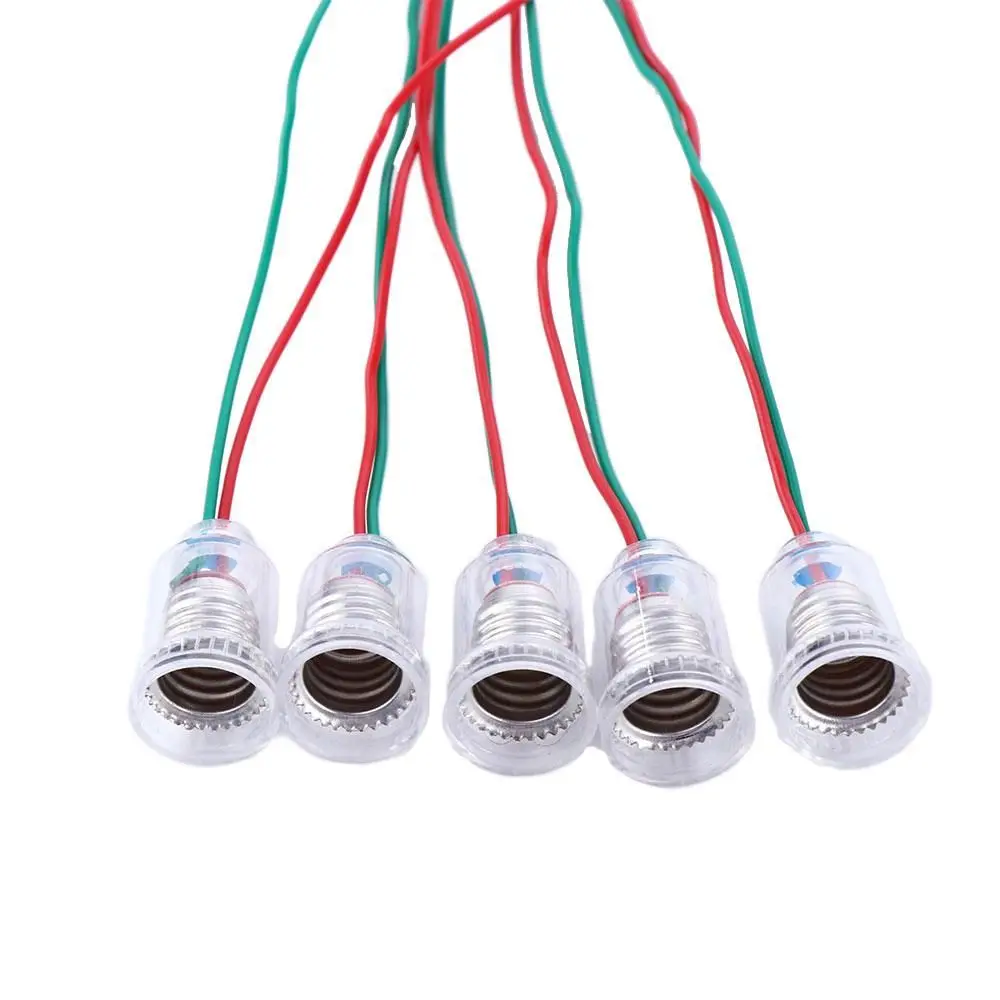 

Безопасный для маленькой лампы с проводом 20 см. Основание лампы E10. Адаптер освещения. Аксессуары для освещения. Патрон лампы E10.