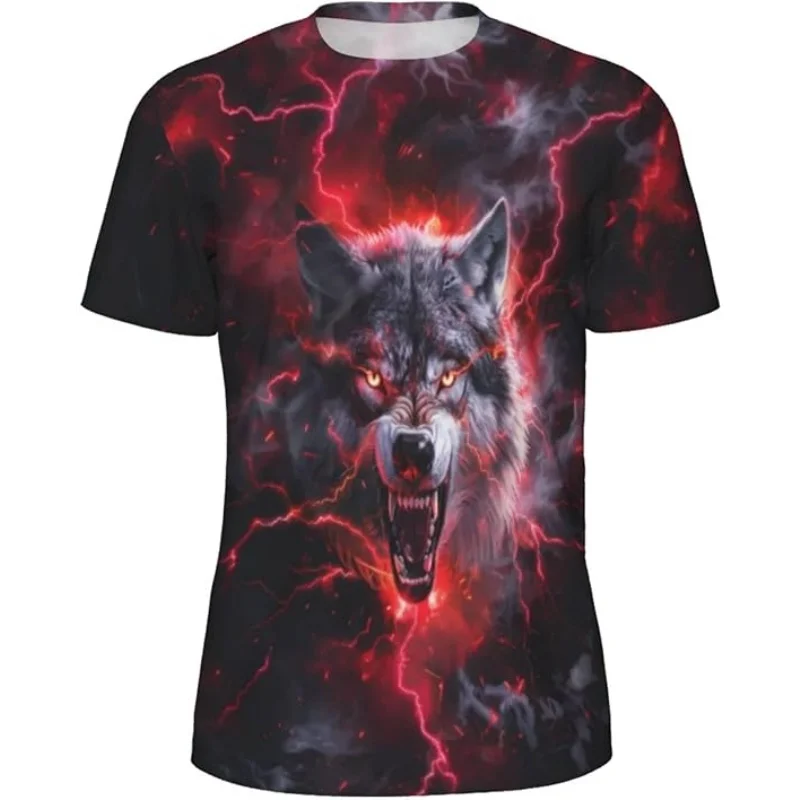 

2025 3D Pattern Print T-Shirt with Design Breathable Cool Lightweight Flexible Easy to Match Diverse