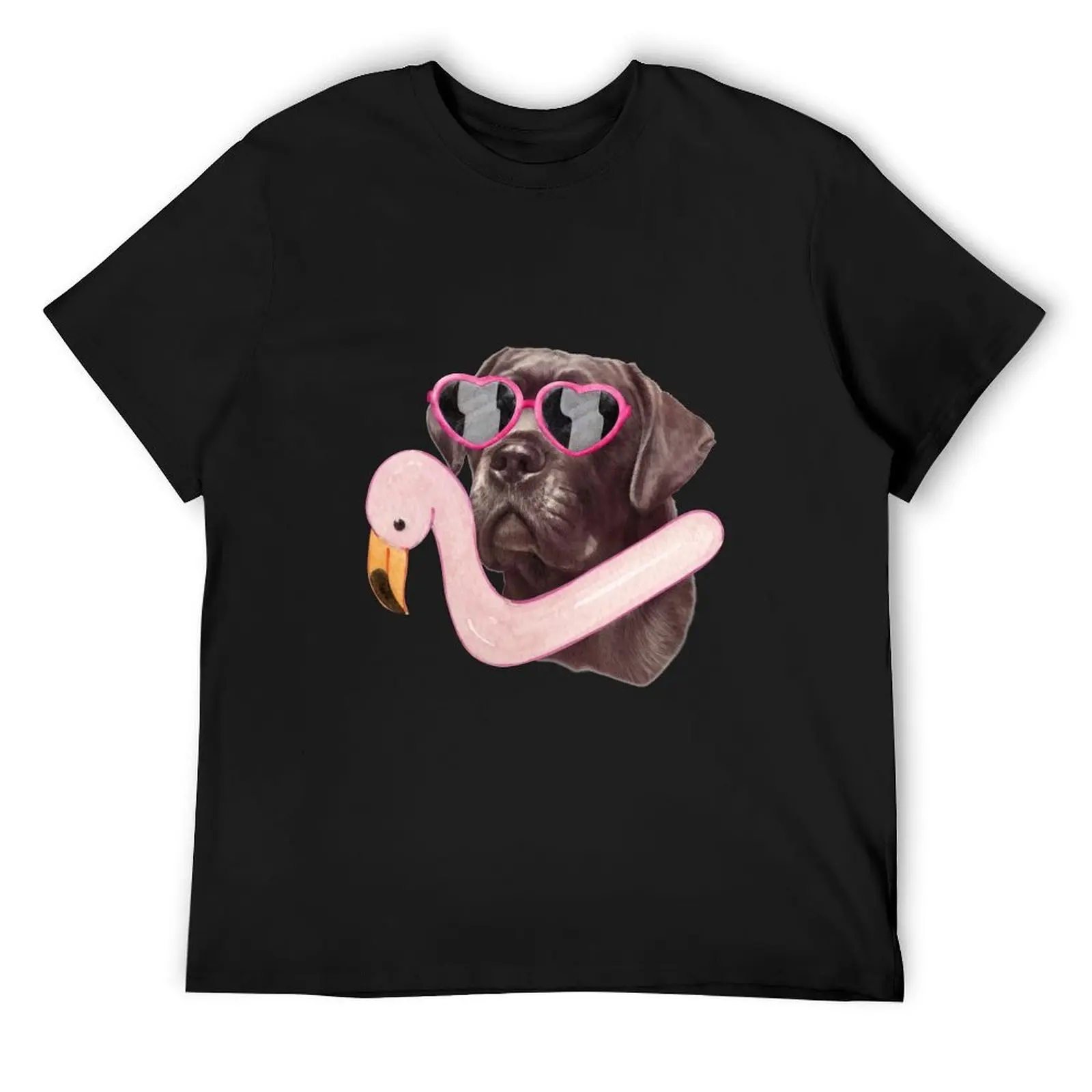

Corso : Cane Corso With Float And Sunglasses T-Shirt clothes aesthetic clothes basketball graphic tees sweat Men's t shirts