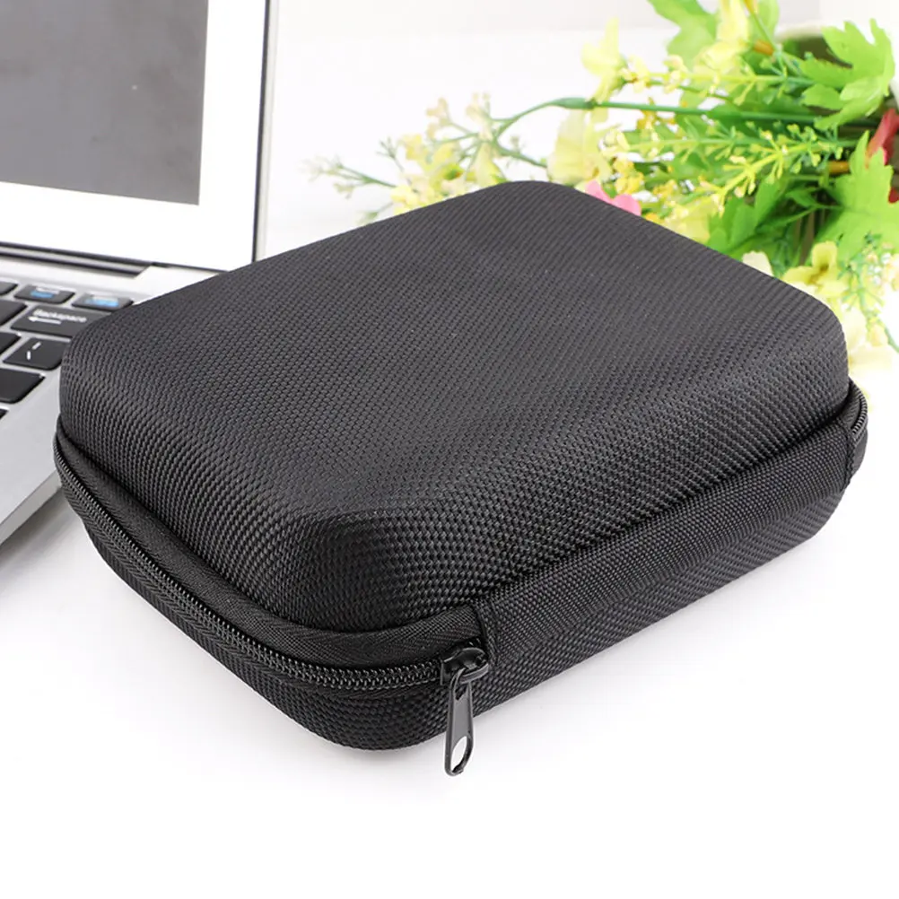 Eva Cord Organizer Bag Premium Waterproof Cable Storage Pouch for Instant Camera Paper Mini Photo Printer Label Printer and