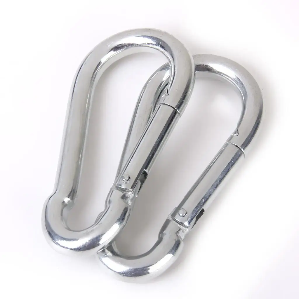 2pcs 2pcs Iron Carabiner Hooks Carabiner Hooks Suitable for Swings