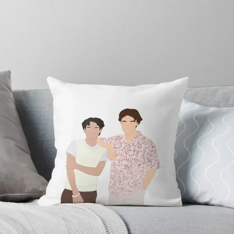 

Edvin Ryding and Omar Rudberg art Throw Pillow Embroidered Cushion Cover autumn pillowcase Bed pillowcases pillow