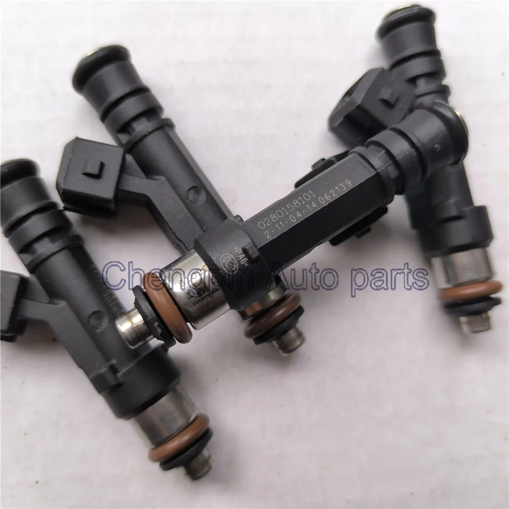 

4X Fuel Nozzle Injector 0280158101 For Chevrolet OPTRA Saloon Nubira 1.8 Lacetti J200